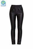 LEGGINGS IN TACTEL NERO OPACO